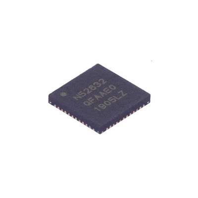 NRF52832-QFAA-R IC อิเล็กทรอนิกส์ส่วนประกอบ Bluetooth v5.0 (BLE) SMART SOC IoT 2Mbps 3V 48-Pin QFN EP T/R